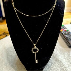 American Eagle Key Necklace